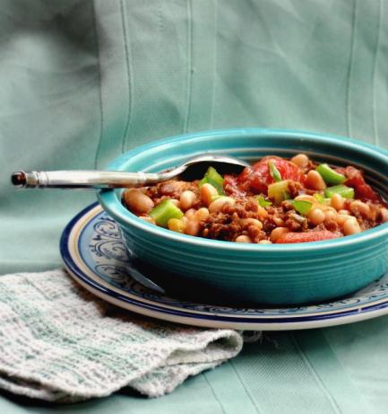 Spicy Vegetarian Chili. Photo by Andi of Longmeadow Farm