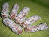 Coconut Date Rolls. Recipe by Sky Hostess