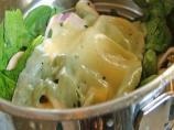 Swiss Chard, Green Beans & Mushrooms - Steamed