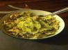 Garlic Salmon Linguine