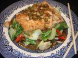 Salmon Bulgogi With Bok Choy and Mushrooms