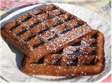 Rich Chocolate Brownie Waffles
