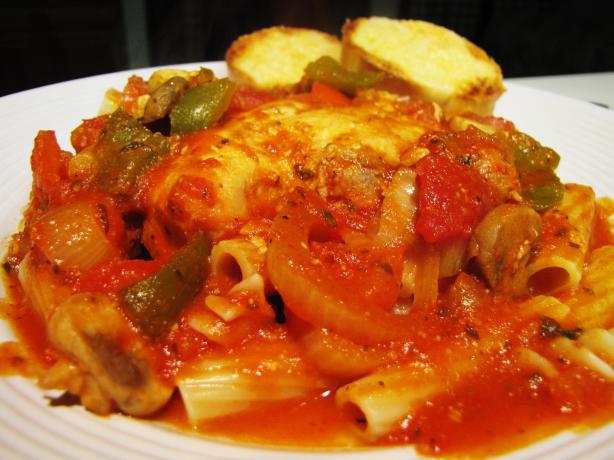 Tia's Crock Pot Spicy Chicken Cacciatore. Photo by loof