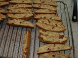 Cranberry Biscotti With Chocolate