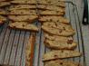 Cranberry Biscotti With Chocolate. Recipe by PumpkinDK