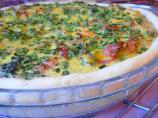 Broccoli, Potato and Bacon Quiche