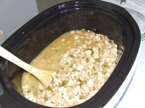Cheryl's White Bean Chicken Chili - Ww Points = 4. Photo by senseicheryl