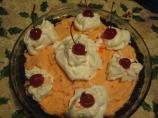 Cherry Fluff Pie With Rice Krispie Crust (No Bake)