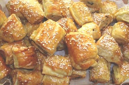 Chicken and Ricotta Sausage Rolls. Photo by Karen Elizabeth