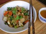 Baby Bok Choy in the Wok