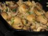 Garlic Button Mushrooms With Breadcrumbs