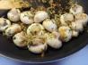 Garlic Button Mushrooms With Breadcrumbs