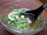 Fragrant Chicken and Rice Noodle Soup