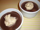 Chocolate Pudding With Espresso Whipped Cream. Photo by Spongebob Chefpants