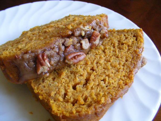 Moist Pumpkin Bread. Photo by Seasoned Cook