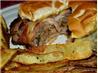 Mushroom-Stuffed Hamburger Steaks