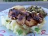 Balsamic Glazed Chicken With Spring Onion Mash