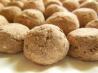 French Cocoa Sweetened Condensed Milk Snowballs - No Bake Candy. Recipe by Ocean~Ivy