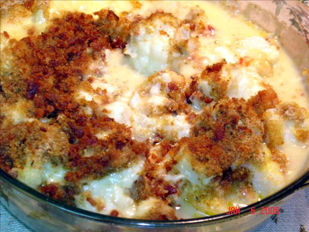 Cauliflower Gratine / Gratin. Photo by lets.eat
