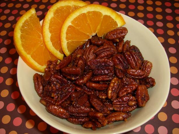 Cocktail Orange Pecans. Photo by Chef*Lee