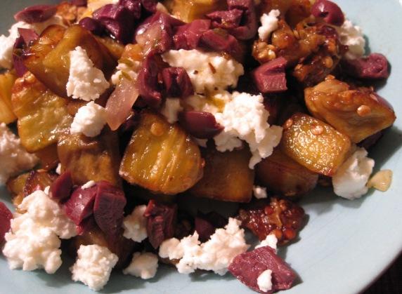 Roasted Eggplant and Feta. Photo by BarbryT