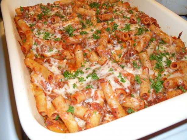 Baked Ziti. Photo by vivmom
