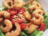 Broiled Shrimp With Honey-Sesame Sauce. Recipe by Mrs. Kulik