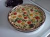 Spinach, Tomato and Feta Quiche