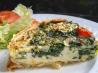 Spinach, Tomato and Feta Quiche