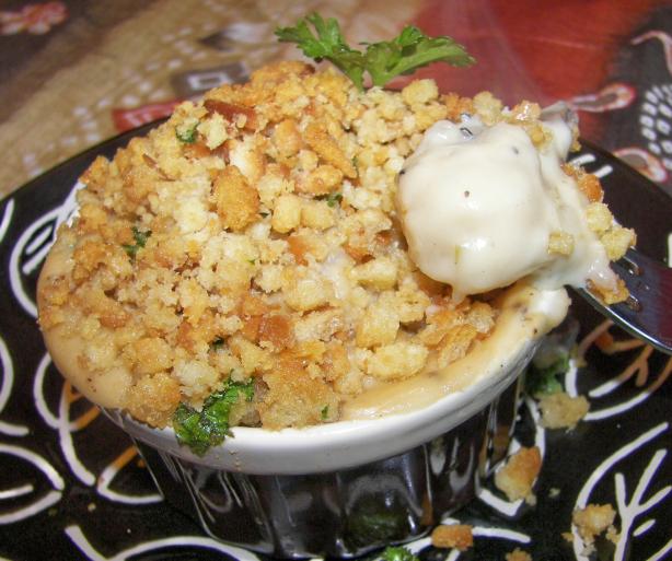 Scallops Newburg. Photo by Baby Kato