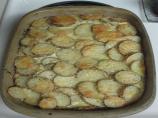 Potato Gratin With Parmesan and Caramelized Onions