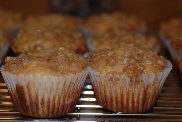 Apple Streusel Muffins. Photo by Katzen