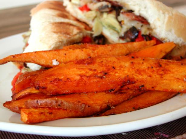 Baked Sweet Potato Fries. Photo by soursugar