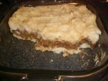 Vegetarian "pastel De Papa" (Potato and Lentil Pastel)