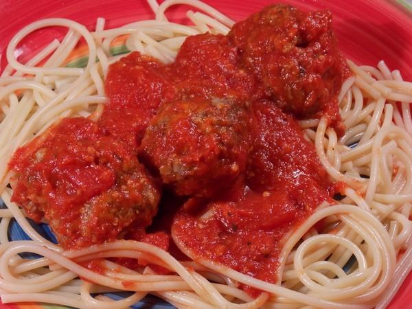 Mom's Famous Meatballs. Photo by Lavender Lynn