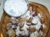 Awesome Roasted Potatoes With Sour Cream Dip