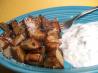 Awesome Roasted Potatoes With Sour Cream Dip