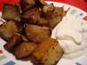 Awesome Roasted Potatoes With Sour Cream Dip