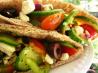 Greek Salad in a Pita. Recipe by cuteandbublee