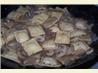 Ravioli in Mushroom Broth. Recipe by ChrisMc