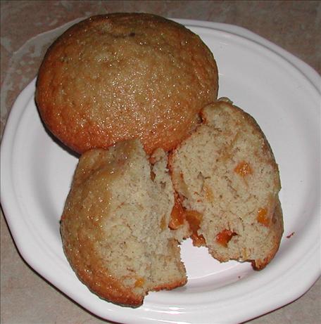 Spiced Peach Muffins. Photo by Feej
