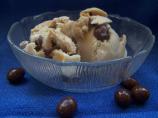 Peanut Butter Ice Cream With Chocolate Covered Peanuts