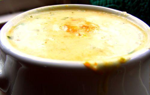 Curly's Beer Cheese Soup. Photo by Andi of Longmeadow Farm