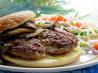 Grilled Blue Cheese Burgers