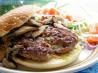 Grilled Blue Cheese Burgers