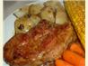 Pork Blade Steak with Garlic/Herb