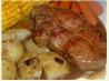 Pork Blade Steak with Garlic/Herb