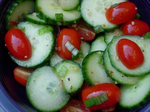 Fresh Tomato And Cucumber Salad. Photo by Loves2Teach
