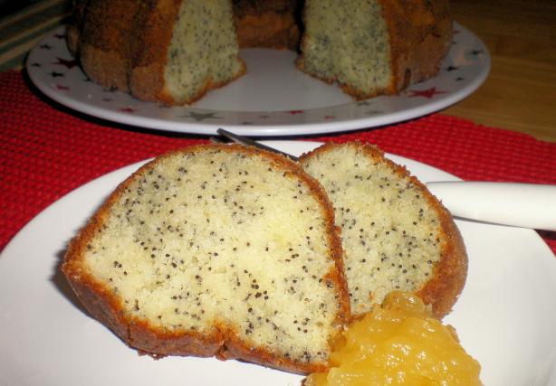 Moist Poppy Seed Bundt Cake. Photo by Julie B's Hive