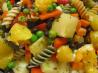 Black Bean Sunshine Pasta Salad. Recipe by Mikekey